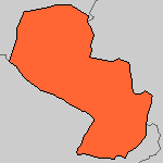 Carte Paraguay