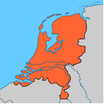Carte Pays-Bas