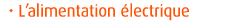 L�alimentation �lectrique