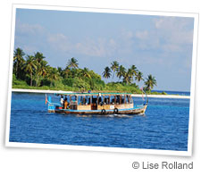 Plong�e aux Maldives