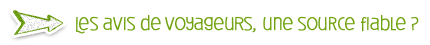 Les avis de voyageurs, une source fiable ?