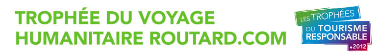 Le troph�e du voyage humanitaire routard.com