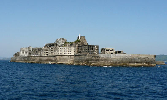 Île fantôme d'Hashima. cpo57 - Flickr - CC BY 2.0