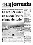 Le journal La Jornada, source d'information sur les événements du Chiapas.