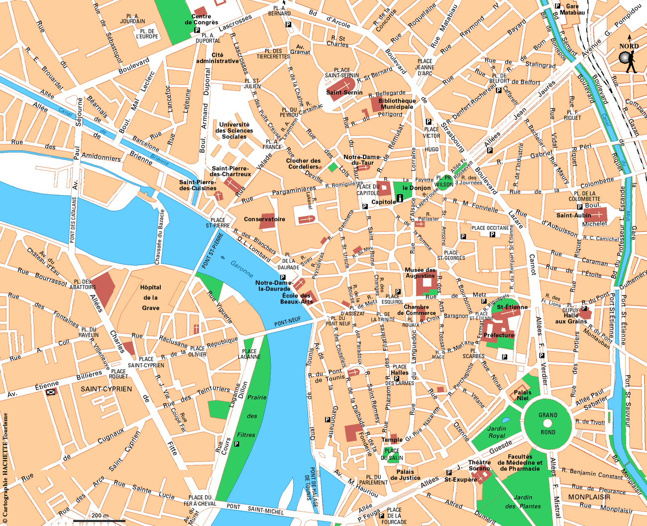 Toulouse carte