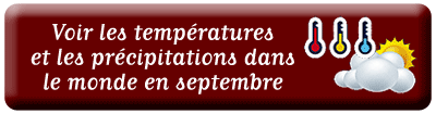 Voir les températures et les précipitations dans le monde en septembre